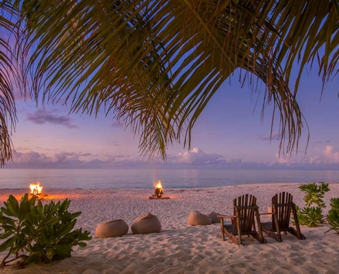 denis-private-island-sunset-at-beach denis-private-island-sunset-at-beach