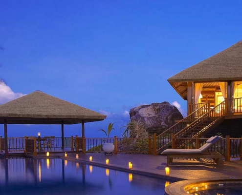 fregate-island-private-resort-twin-villa-pool-sunset fregate-island-private-resort-twin-villa-pool-sunset